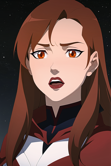 3978524507-3186012543-solo, 1girl, long hair, parody, brown hair, lipstick, open mouth, makeup, brown eyes, orange eyes, star _(sky_), sky, cape, uppe.png